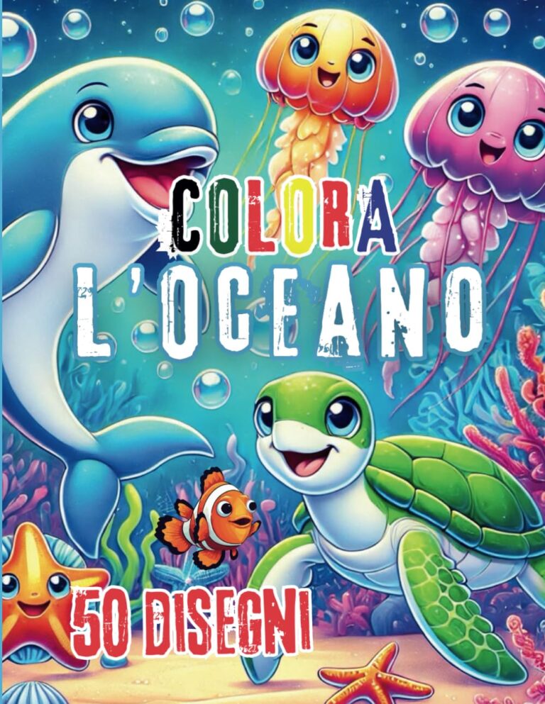 Globus Edizioni - Libro oceano da colorare