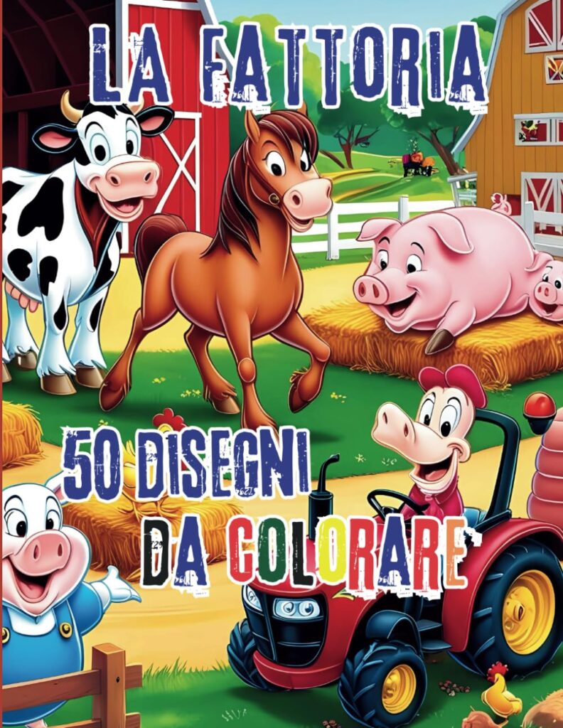 Globus Edizioni - Libro La Fattoria da colorare