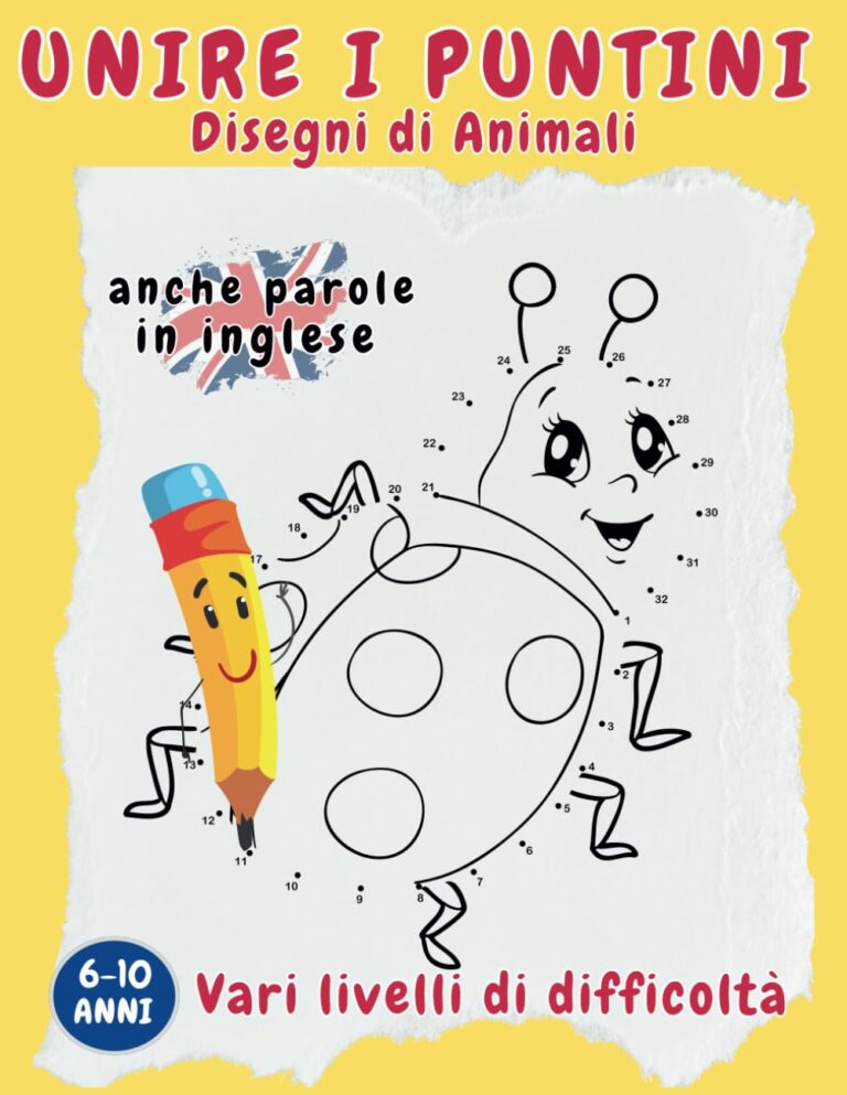 Globus Edizioni - Unire i Puntini disegni di Animali