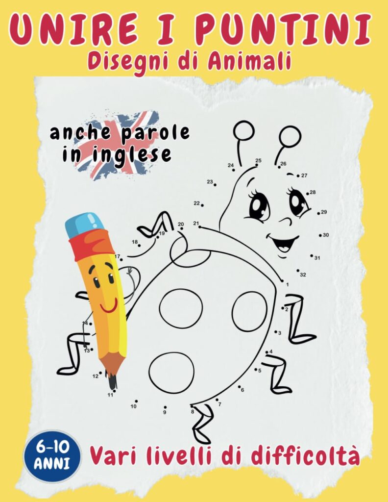 Globus Edizioni - Unire i Puntini disegni di Animali